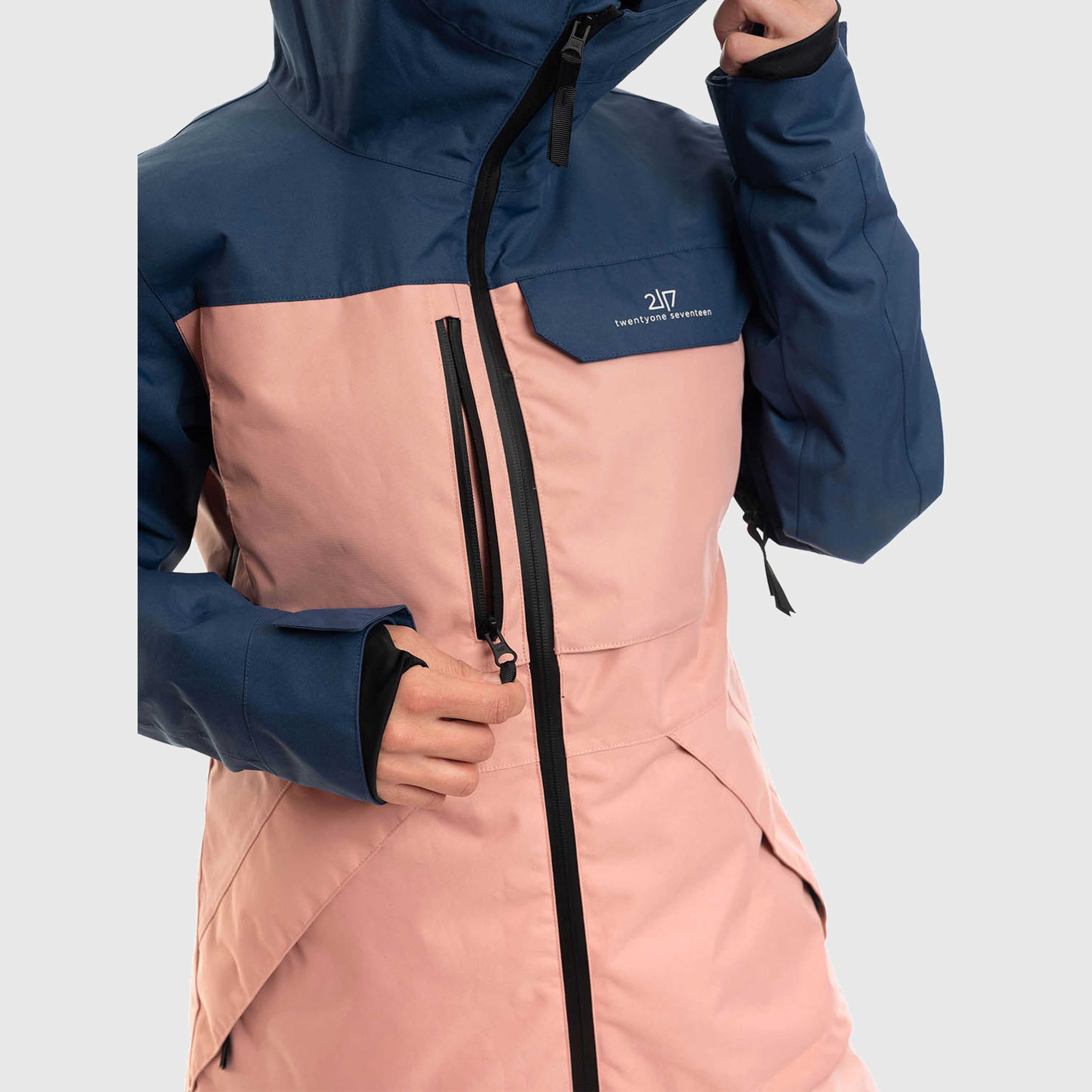 2117 2117 SKI JACKET BACKA LS PINK | Dropin - spletna trgovina z