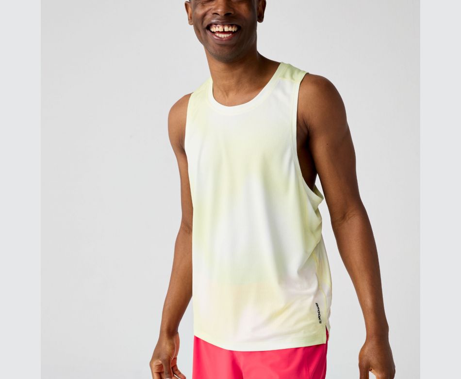 BROOKS Dash Singlet Printed