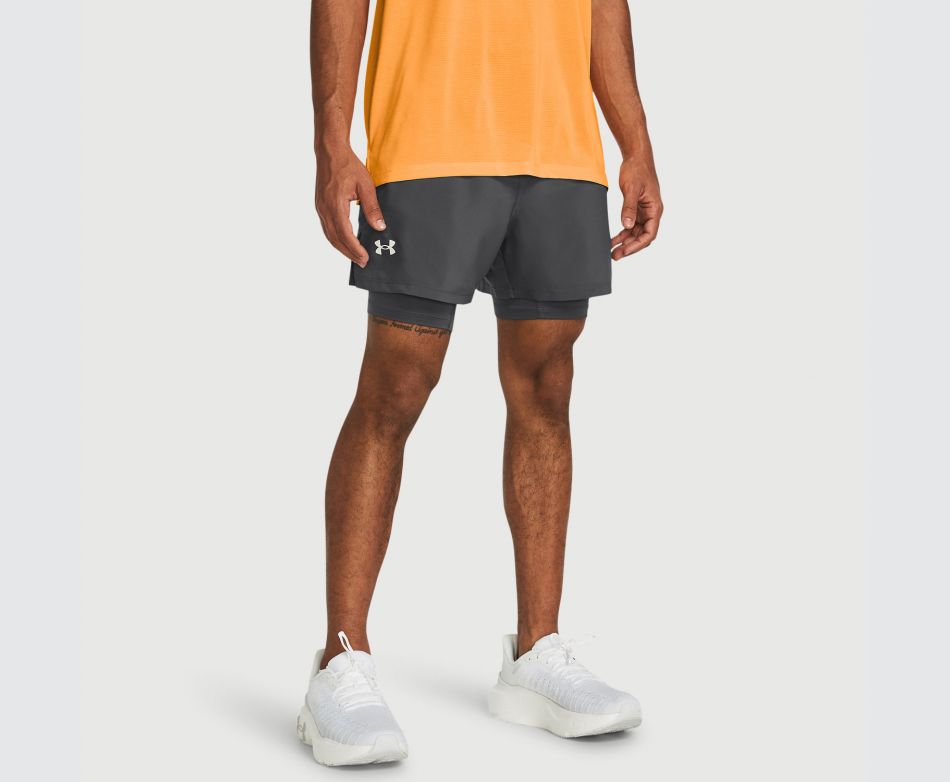 Under Armour  UA LAUNCH 5 2-IN-1 SHORTS