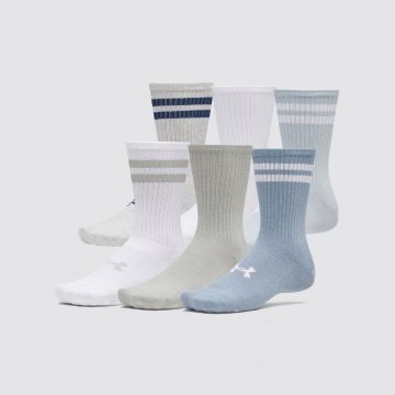 UA ESSENTIAL 6PK CREW