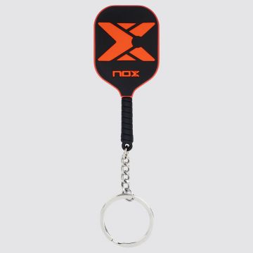 NOX PICKLEBALL PADDLE RUBBER KEYCHAINS