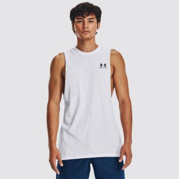 UA LEFT CHEST CUT OFF TANK