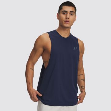 UA LEFT CHEST CUT OFF TANK