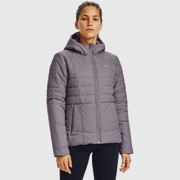 UA ARMOUR INSULATED HOODED JKT