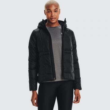 UA ARMOUR DOWN HOODED JKT
