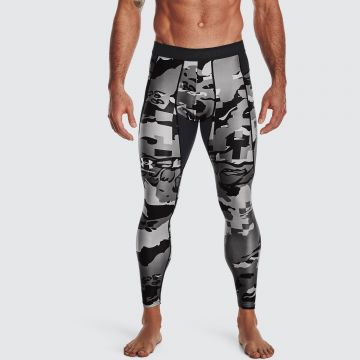 UA HG ISOCHILL PRNT LEGGINGS