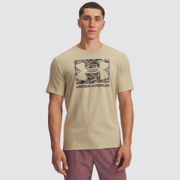 UA ABC CAMO BOXED LOGO SS