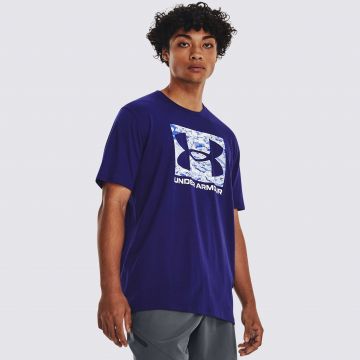 UA ABC CAMO BOXED LOGO SS