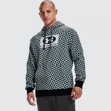 UA RIVAL FLEECE GEO PRNT HD