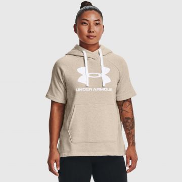 UA RIVAL FLEECE SS HOODIE