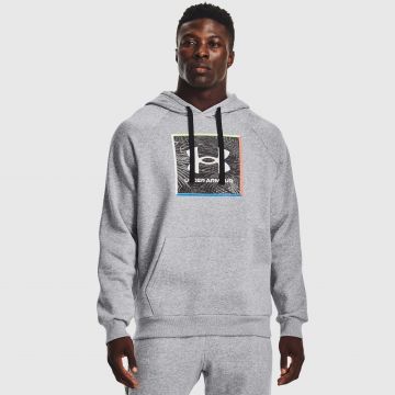 UA RIVAL FLC GRAPHIC HOODIE