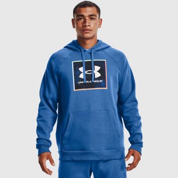 UA RIVAL FLC GRAPHIC HOODIE