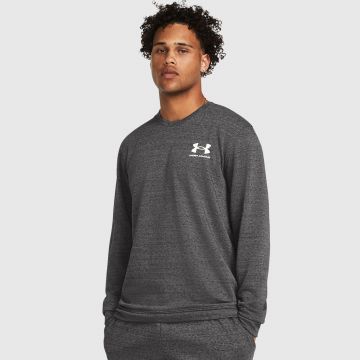 UA RIVAL TERRY LC CREW