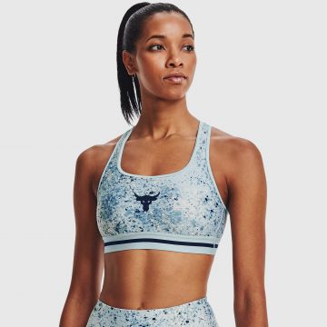 UA PJT ROCK BRA PRINTED