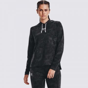 UA RIVAL TERRY PRINT HOODIE