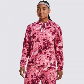UA RIVAL TERRY PRINT HOODIE