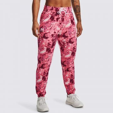 UA RIVAL TERRY PRINT JOGGER