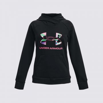 UA RIVAL FLEECE BL HOODIE