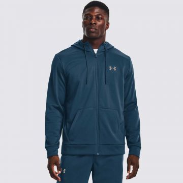 UA ARMOUR FLEECE FZ HOODIE