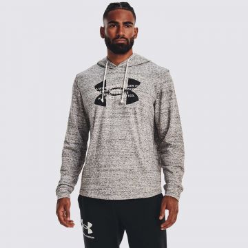 UA RIVAL TERRY LOGO HOODIE