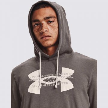 UA RIVAL TERRY LOGO HOODIE