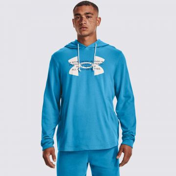 UA RIVAL TERRY LOGO HOODIE