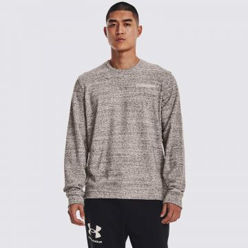 UA RIVAL TERRY LOGO CREW