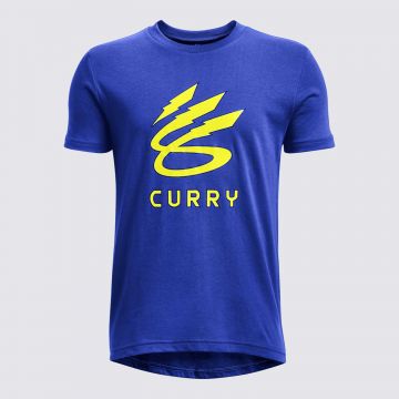 UA CURRY LIGHTNING LOGO SS