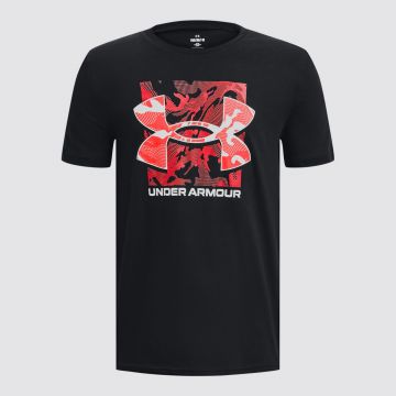 UA BOX LOGO CAMO SS