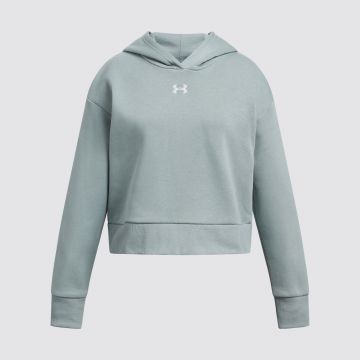 UA RIVAL FLEECE CROP HOODIE