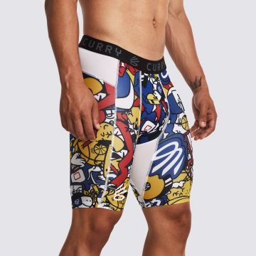 UA CURRY HG PRTD SHORTS