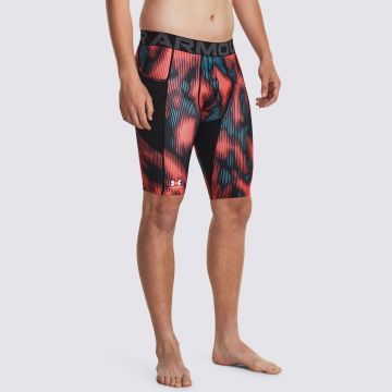 UA HG PRTD LONG SHORTS