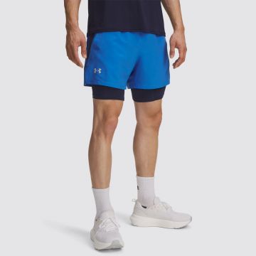 UA LAUNCH 5 2-IN-1 SHORTS