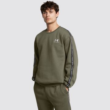 UA ICON FLEECE CREW TAPING