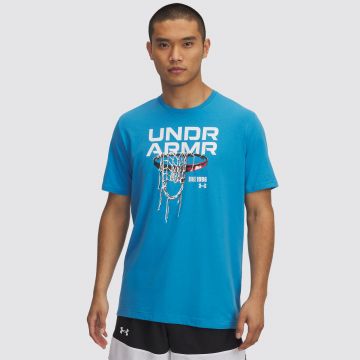 UA M 60/40S HOOPS NET SS