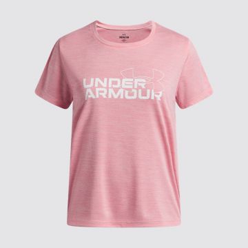UA TECH TWIST WDMK LOGO SS