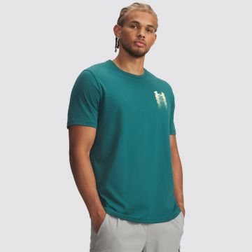 UA M BLUR LOGO SS