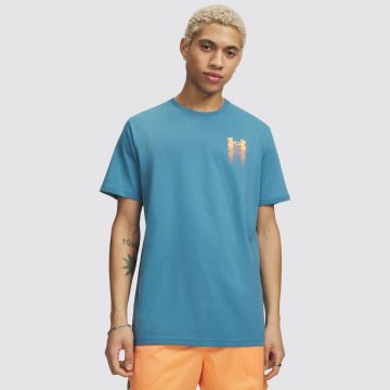 UA M BLUR LOGO SS