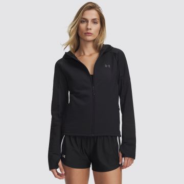 UA W OFFGRID FULL-ZIP HOODIE
