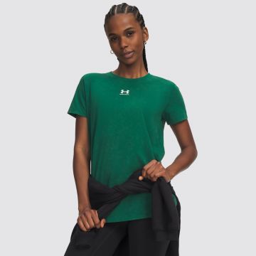 UA RIVAL COTTON WASH SS