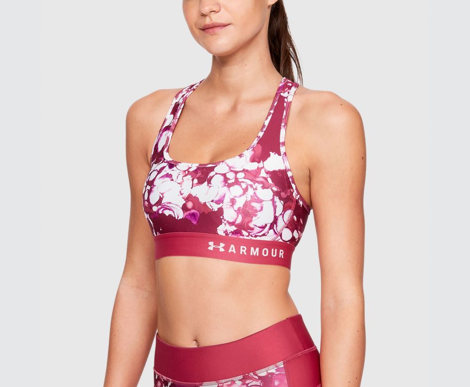 Under Armour  UA ARMOUR MID CROSSBACK PRINTE
