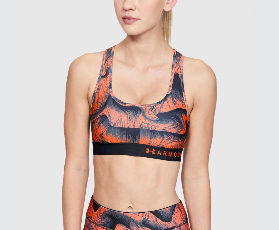Under Armour  UA ARMOUR MID CROSSBACK PRINTE