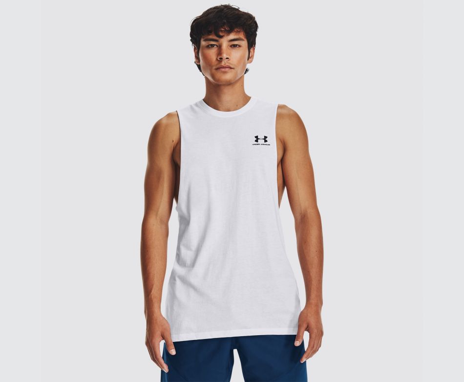 Under Armour  UA LEFT CHEST CUT OFF TANK