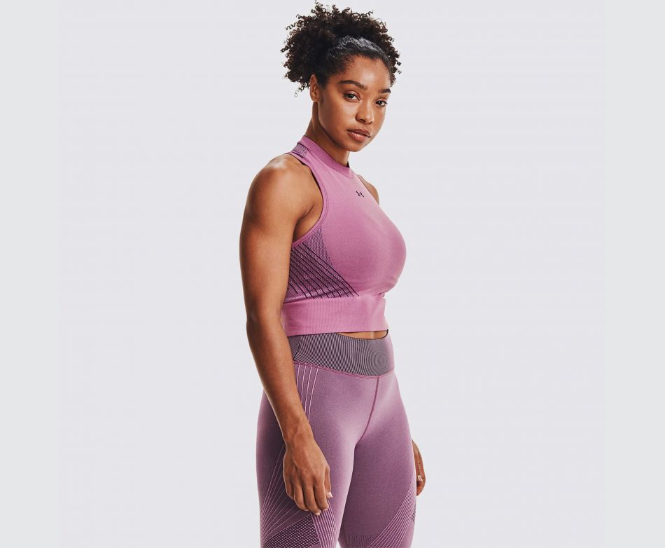 Under Armour  UA RUSH SEAMLESS CROP TOP