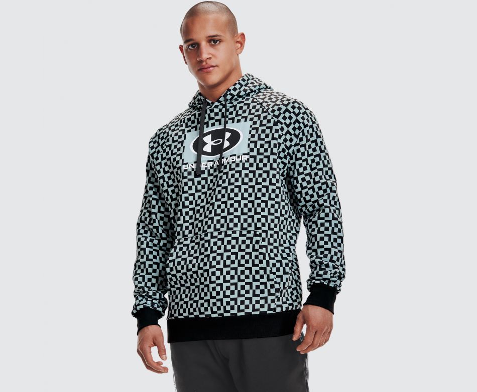 Under Armour  UA RIVAL FLEECE GEO PRNT HD