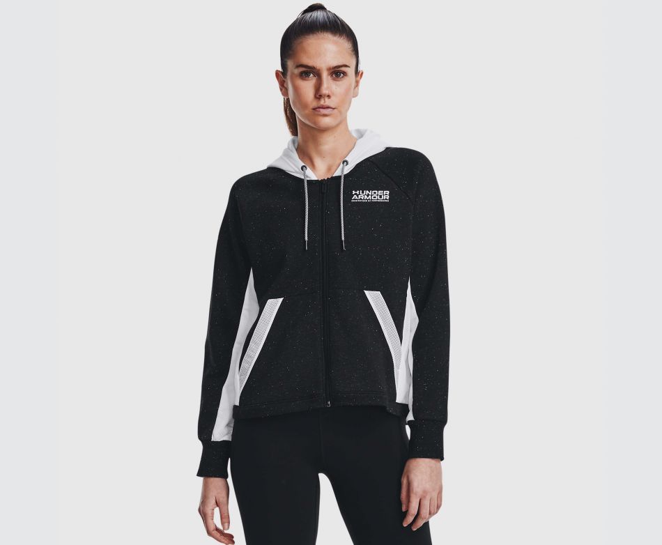 Under Armour  UA RIVAL + FZ HOODIE