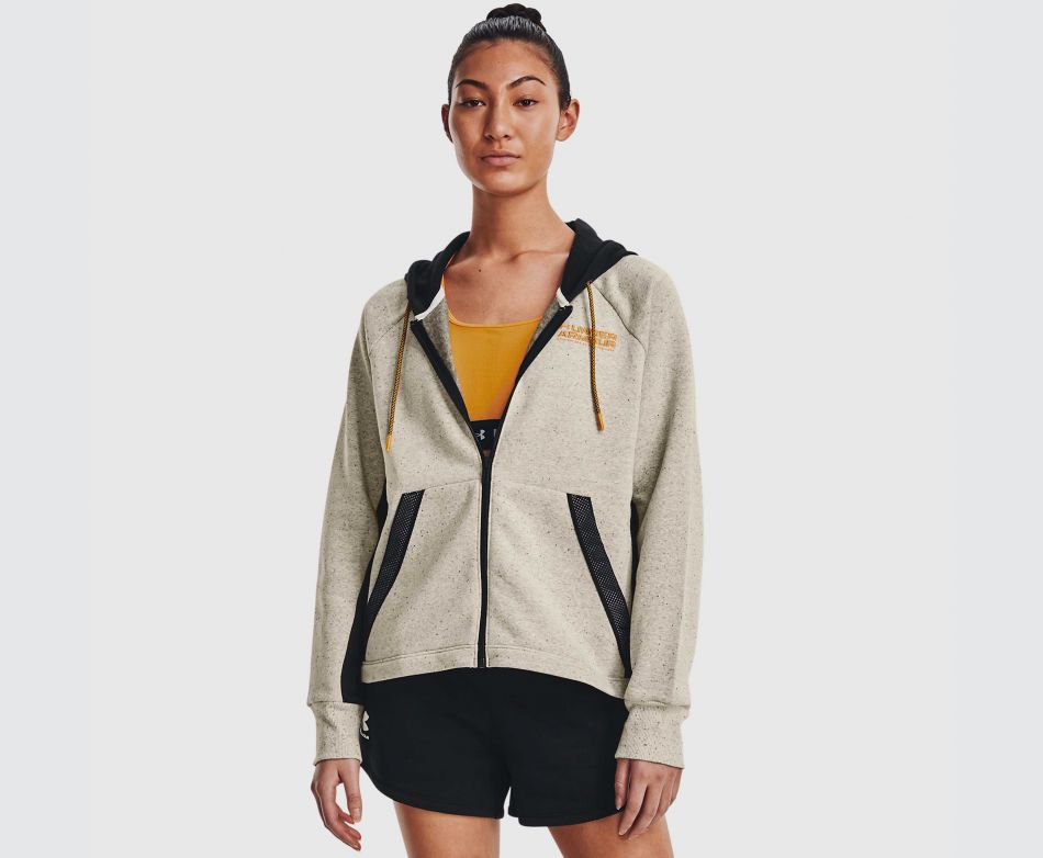 Under Armour  UA RIVAL + FZ HOODIE