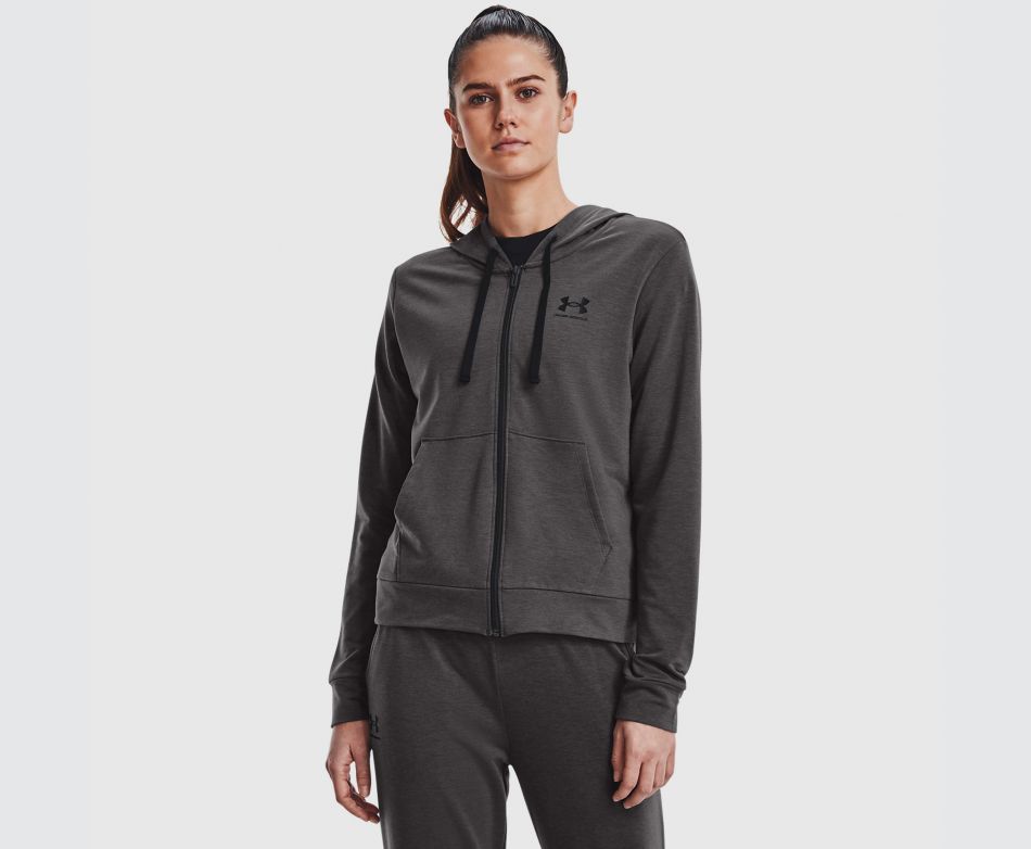 Under Armour  UA RIVAL TERRY FZ HOODIE
