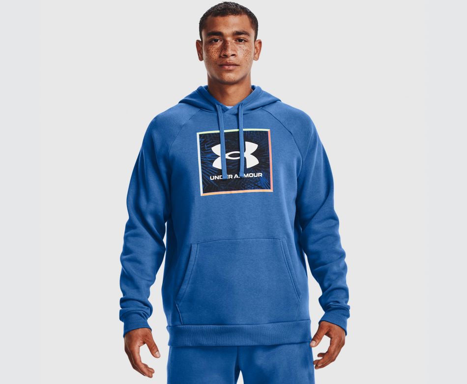Under Armour  UA RIVAL FLC GRAPHIC HOODIE