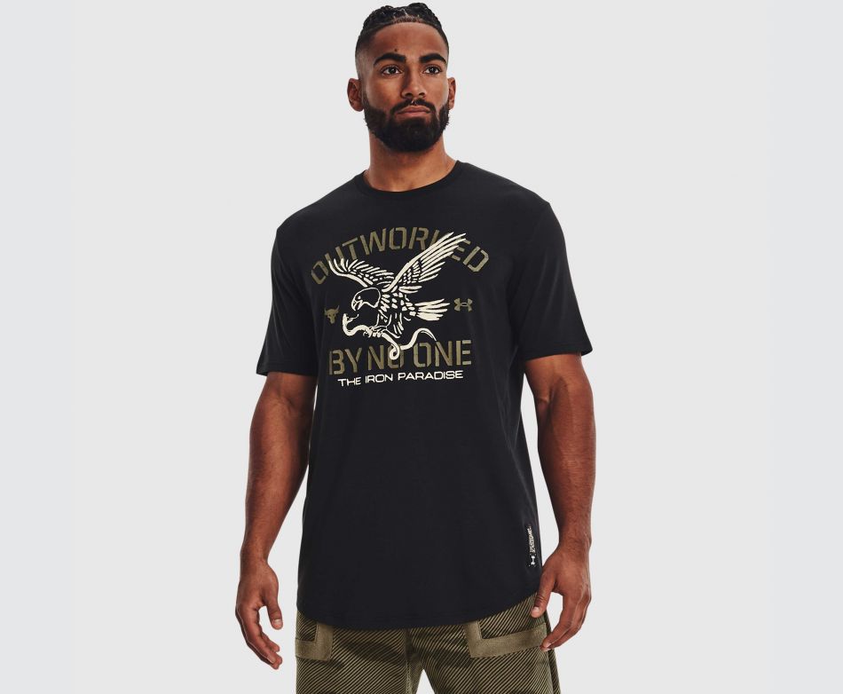 Under Armour UA PROJECT ROCK OUTWORKED SS